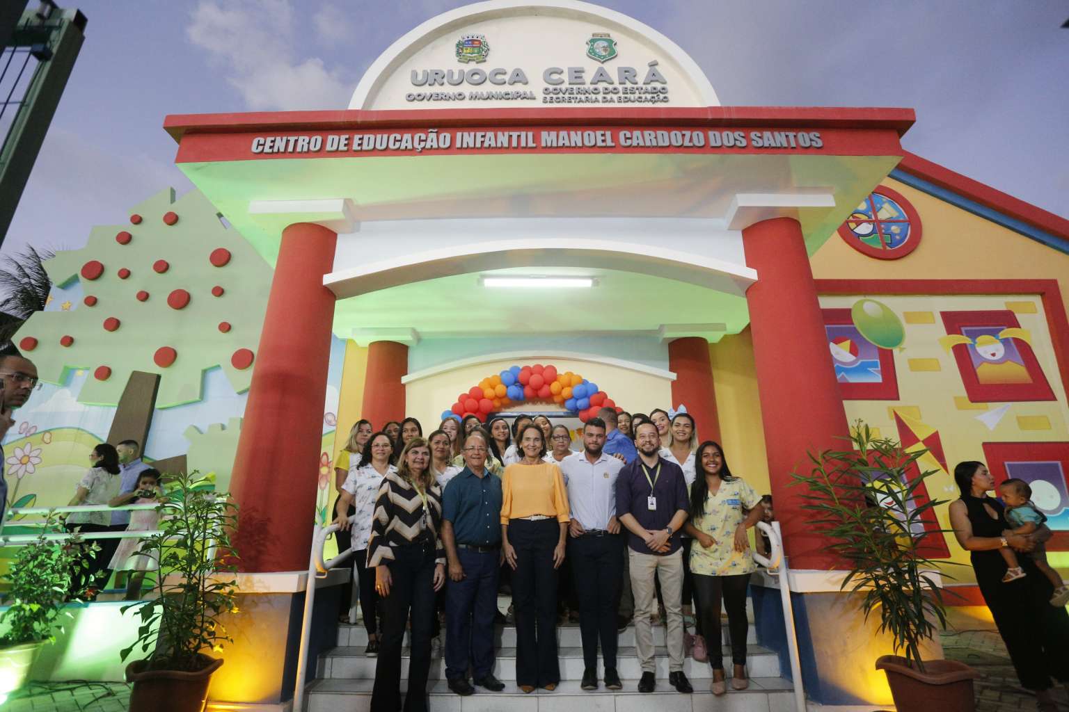 Inauguração do Centro de Educação Infantil em Uruoca